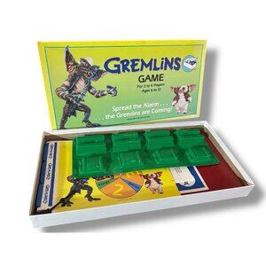 1984 Gremlins Board Game by Golden 100% Complete Unused & Unpunched Vintage